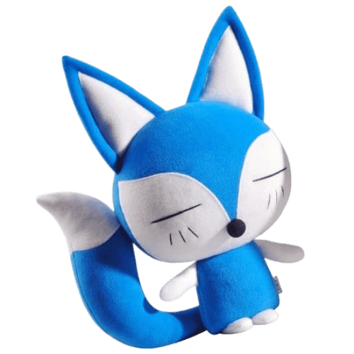 Blue Fox Plush